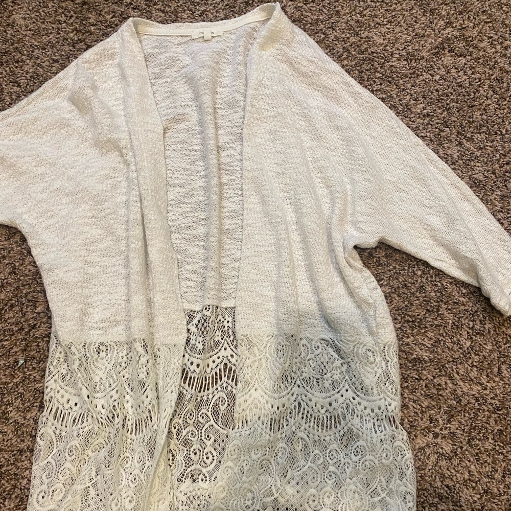 Lace cover up